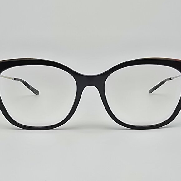 Michael Kors MK4076U 3332 Rome Gloss Black Gold Cat Eye Eyeglasses Frame 54mm - Picture 2 of 12